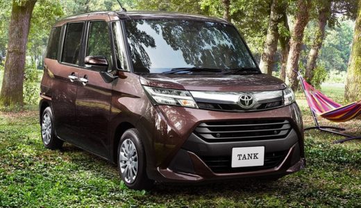 タンク（トヨタ）の自動車保険を型式ごとに見積り 保険料を比較＆検証