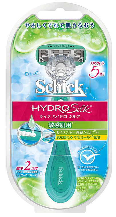 シック Schick ハイドロシルク ホルダー 敏感肌用 女性用 カミソリ