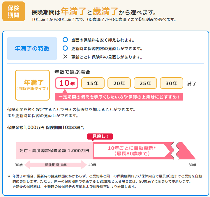 定期保険ブリッジ1